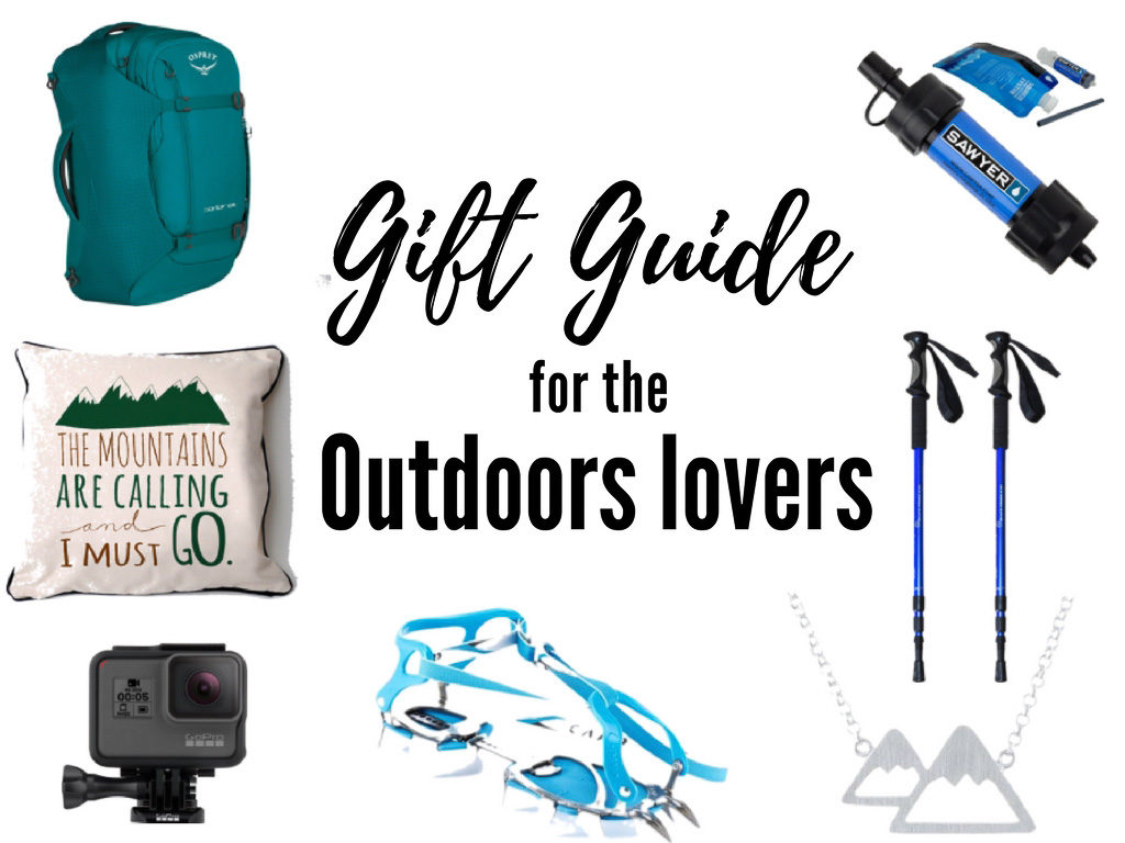 25+ Best Outdoor Gifts for Hikers & Nature lovers (all