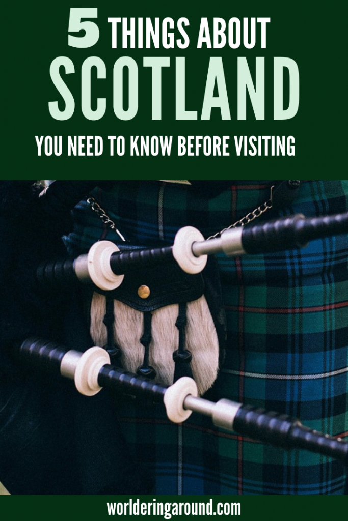 5 things about Scotland you need to know before you visit. Visit Scotland with no surprises, travel Scotland in the best way, learn about Scotland, and the UK. What you need to know before you travel to Edinburgh, visit Inverness, hike Scotland Highlands, visit Glasgow, Isle of Skye travel #Scotland #Edinburgh #UK #Europe #travel #IsleofSkye