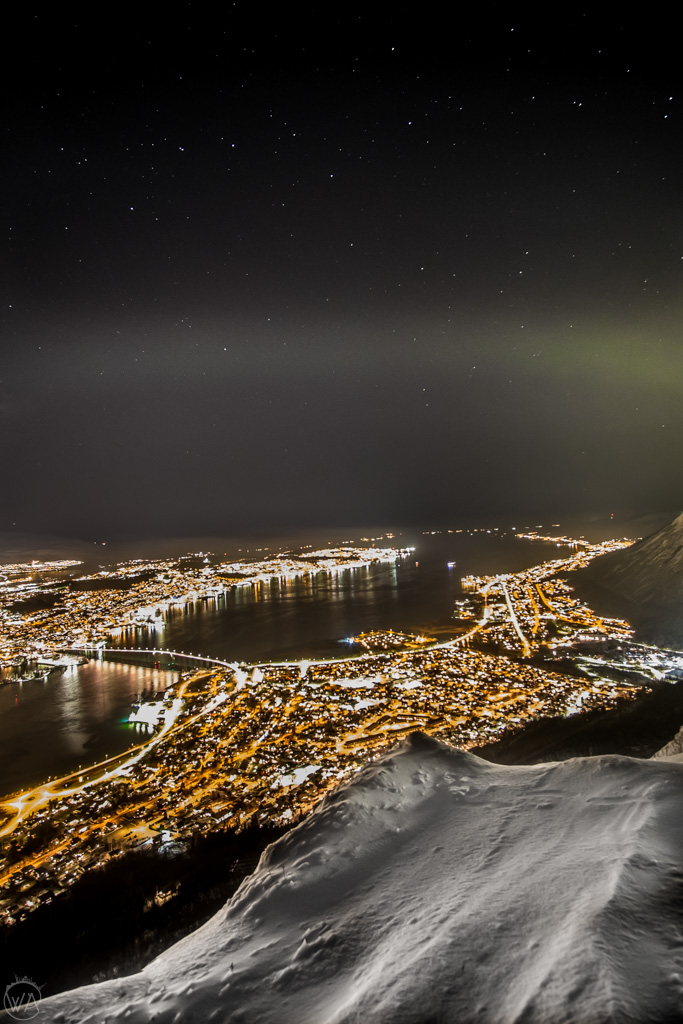 Northern Lights in Tromso in Norway