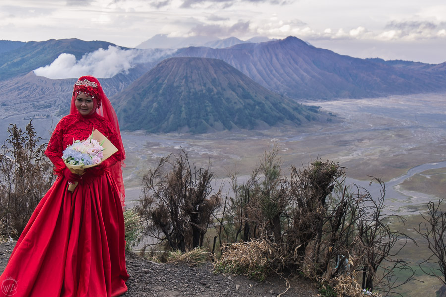 The Seruni Point was also popular with photo shoots for the Mount Bromo sunrise