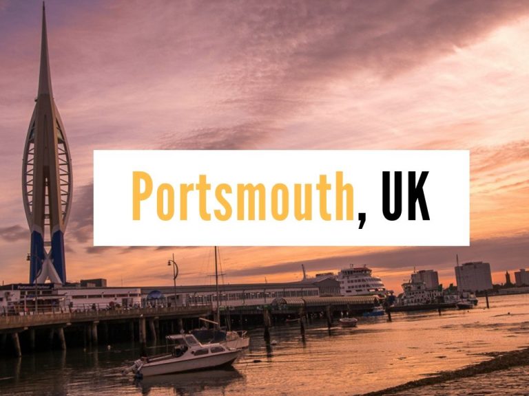 What places to visit in Portsmouth, UK explore the coastal England