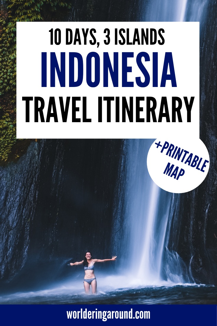 indonesia travel itinerary 10 days