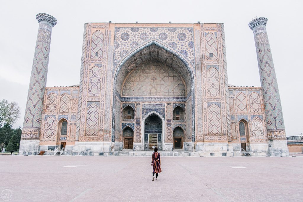 Uzbekistan solo travel, Registan in Samarkand