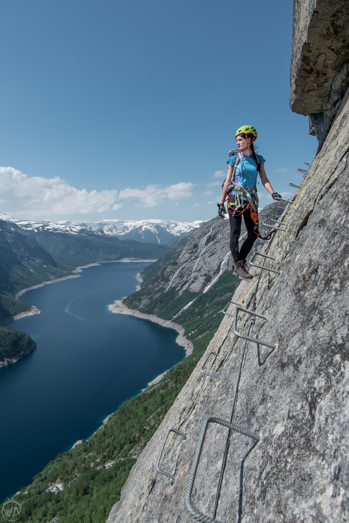 Trolltunga via ferrata is another way of getting to one of the top hikes in Norway
