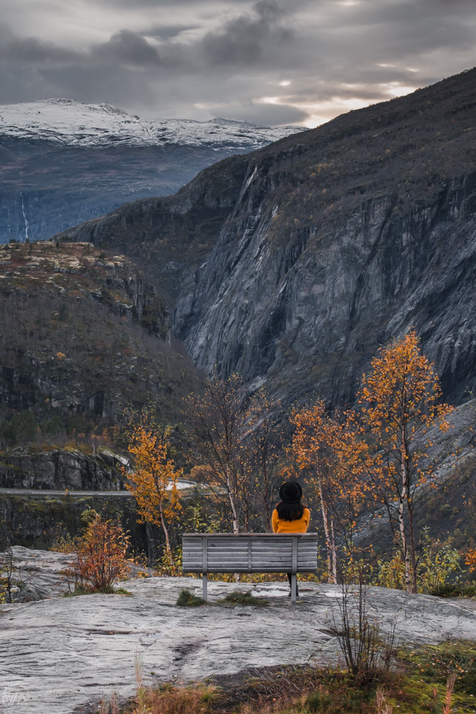 Darker days are common in Norway in November