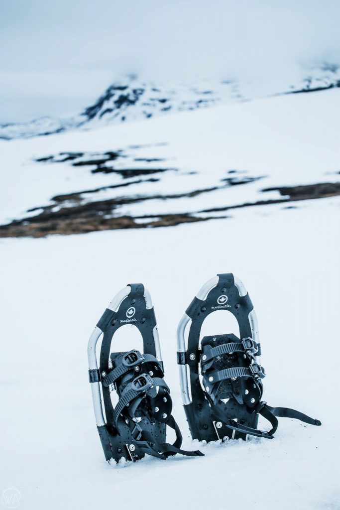 Snow shoeing in Norway