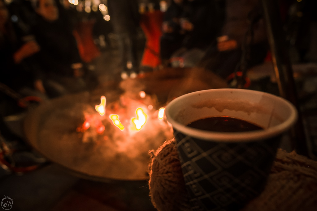Glogg at christmas market in Oslo