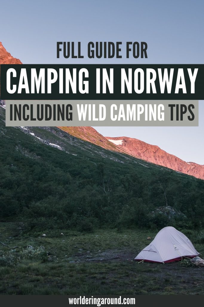 Full guide for camping in Norway, including wild camping in Norway, and free camping in Norway, camping in Oslo, camping Stavanger, camping Lofoten, Camping Begren.
