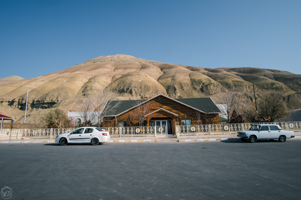 Outside Duzdag Therapy Center, Salt Mountain, Nakhchivan, Azerbaijan